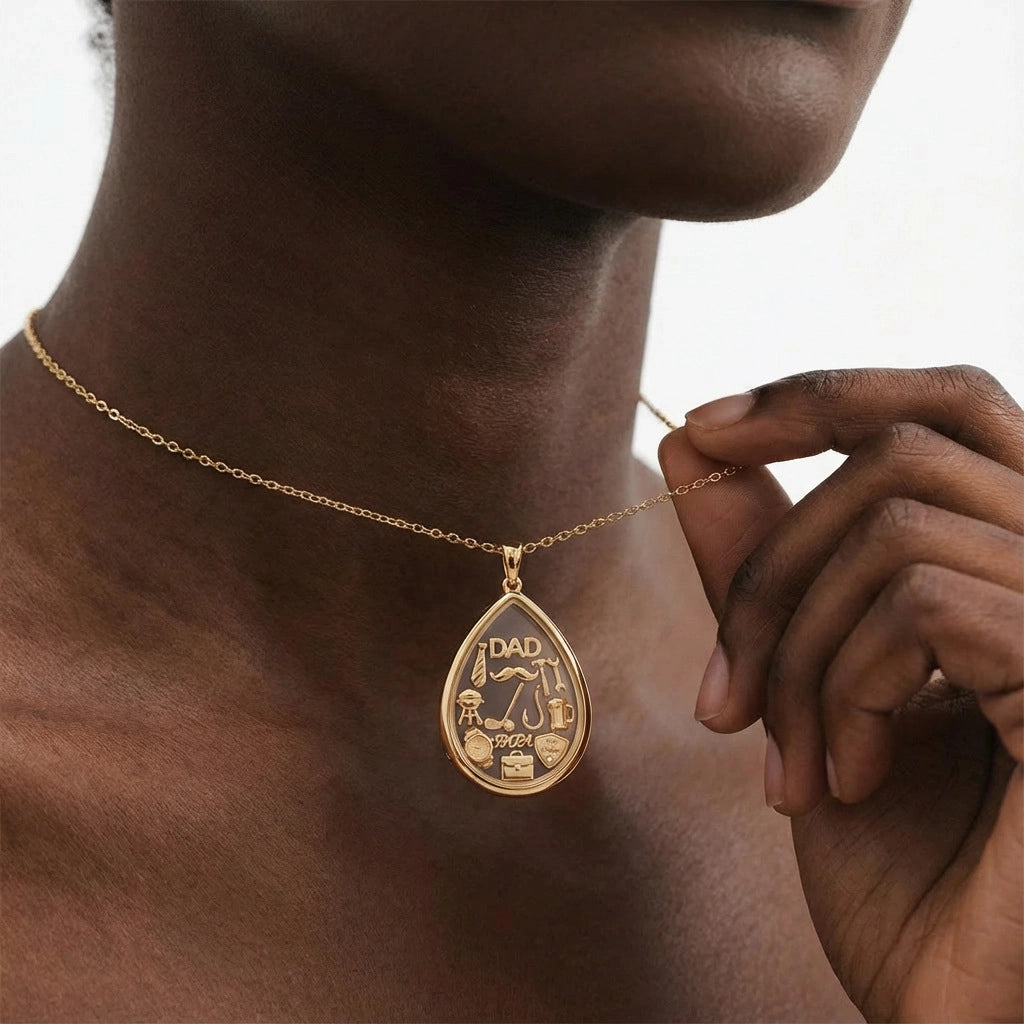 Floating Locket Pendant Necklace [UMF9Y9UL]