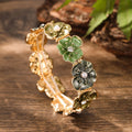 Floral Enamel Stretch Bracelet [P8LEBM4A]