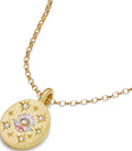 Floral Locket Pendant Necklace [ZMS5SFI3]