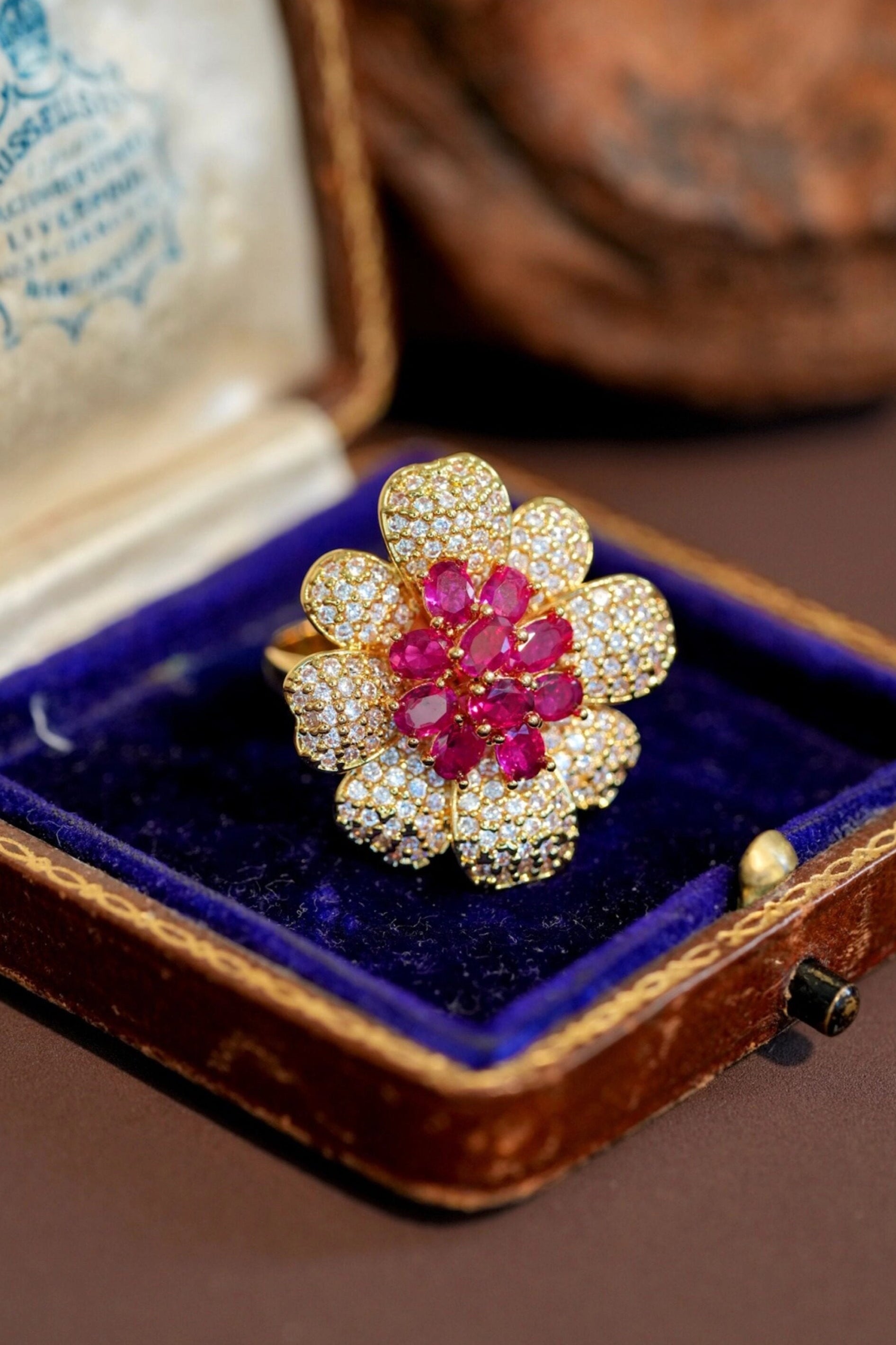 Floral Open Ring [BIEPUY02]