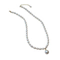 Freshwater Pearl Sterling Silver Necklace [32VE0UB0]