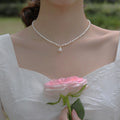 Freshwater Pearl Sterling Silver Necklace [72VYF9P9]