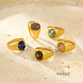 Fynlee Natural Stone Ring [GCC7NOVR]