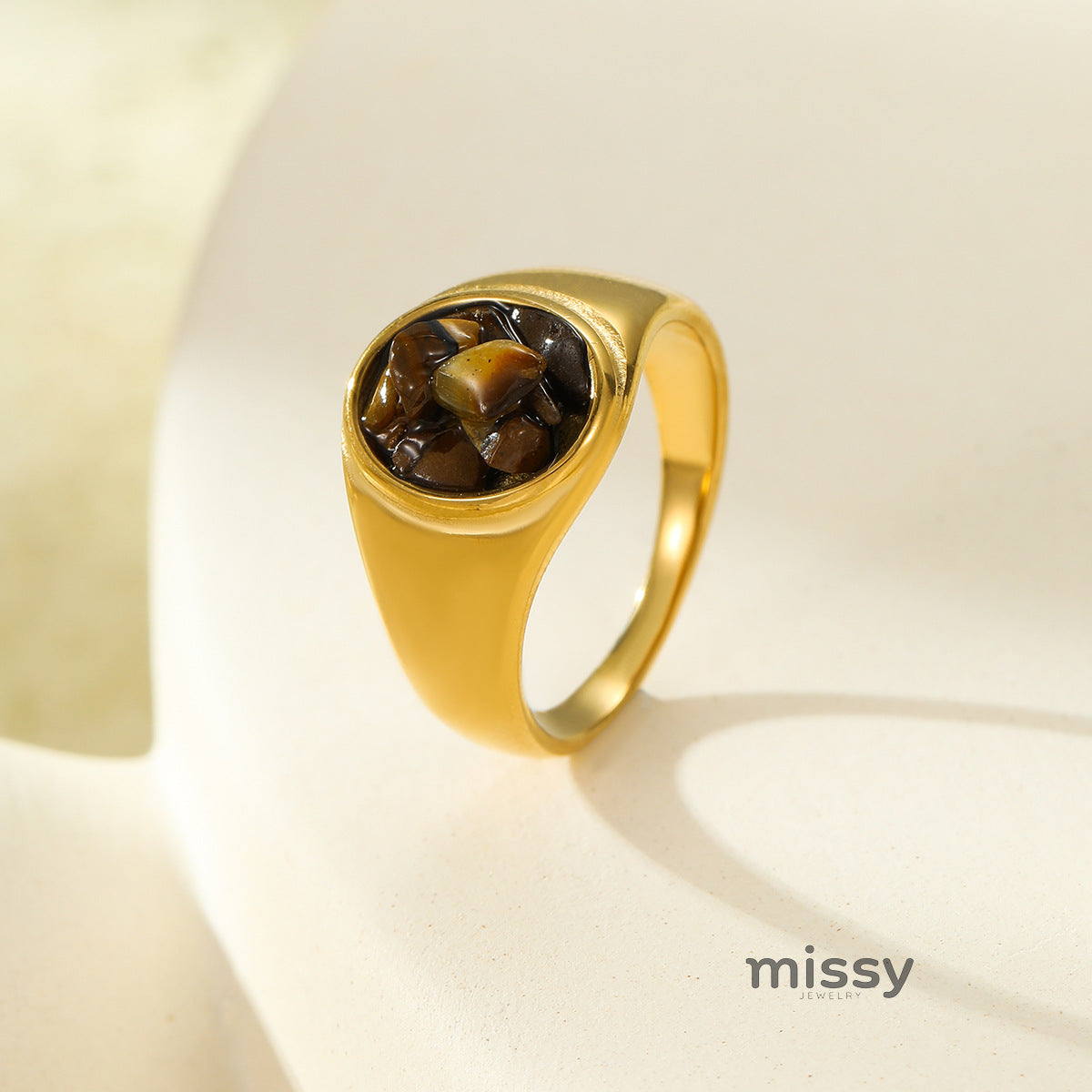 Fynlee Natural Stone Ring [SFU1BHC2]