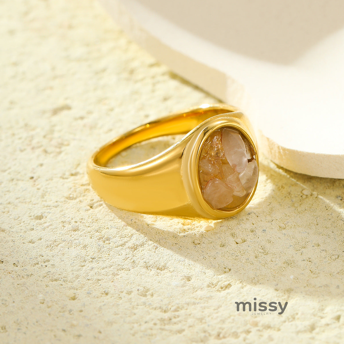 Fynlee Natural Stone Ring [3QVFEB0L]