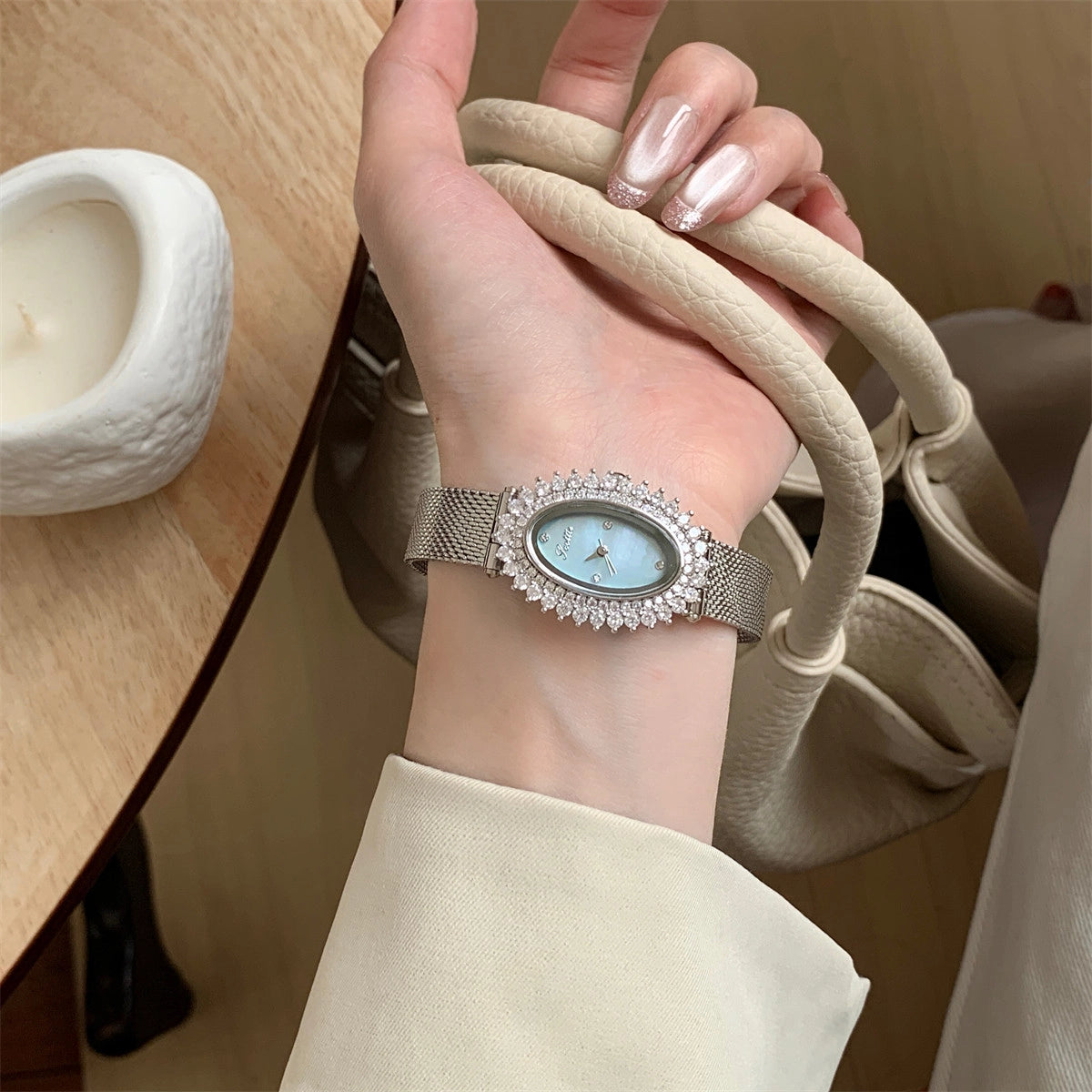 Gaudí Inspired Irregular Bracelet Watch [Q6MWT125]