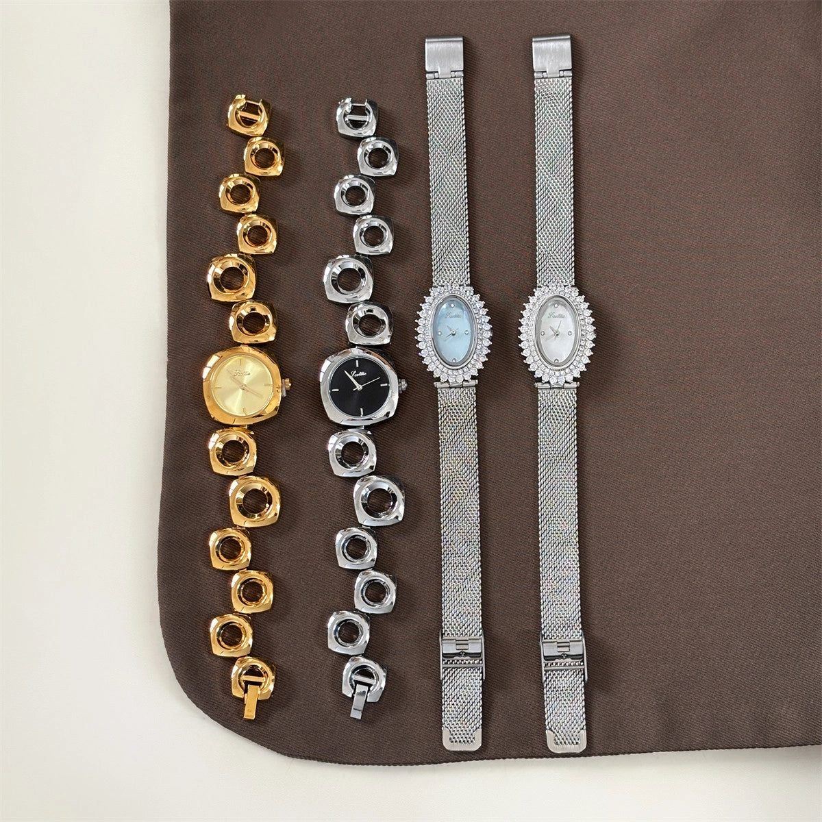 Gaudí Inspired Irregular Bracelet Watch [C5L6QNA9]