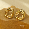Gema Molten Lava Earrings [E97R1SM1]