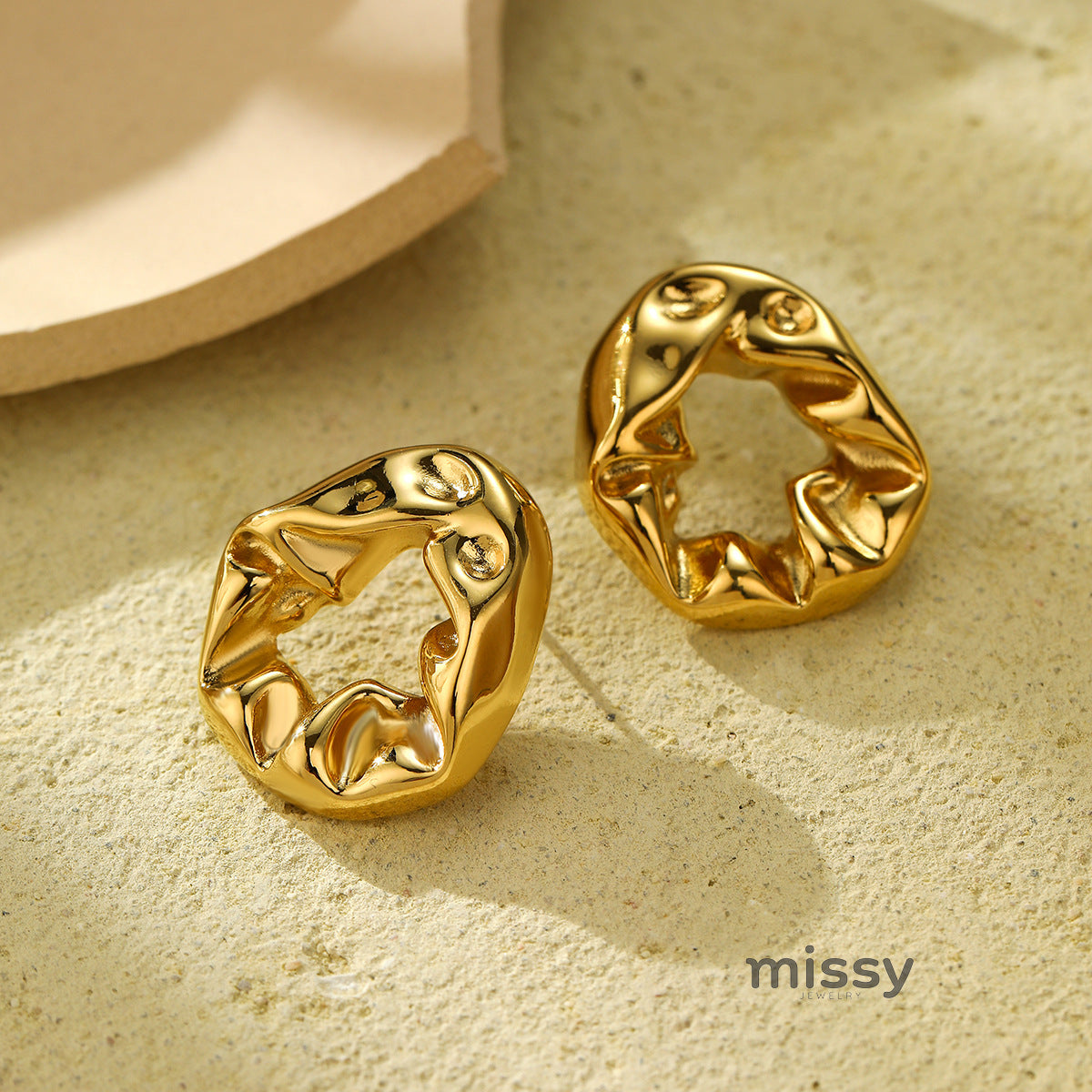 Gema Molten Lava Earrings [KPJ365QD]