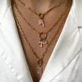 Geometric Charm Chain Necklace [37QK6U8H]