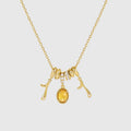 Geometric Pendant Layered Necklace [GRTSON0X]