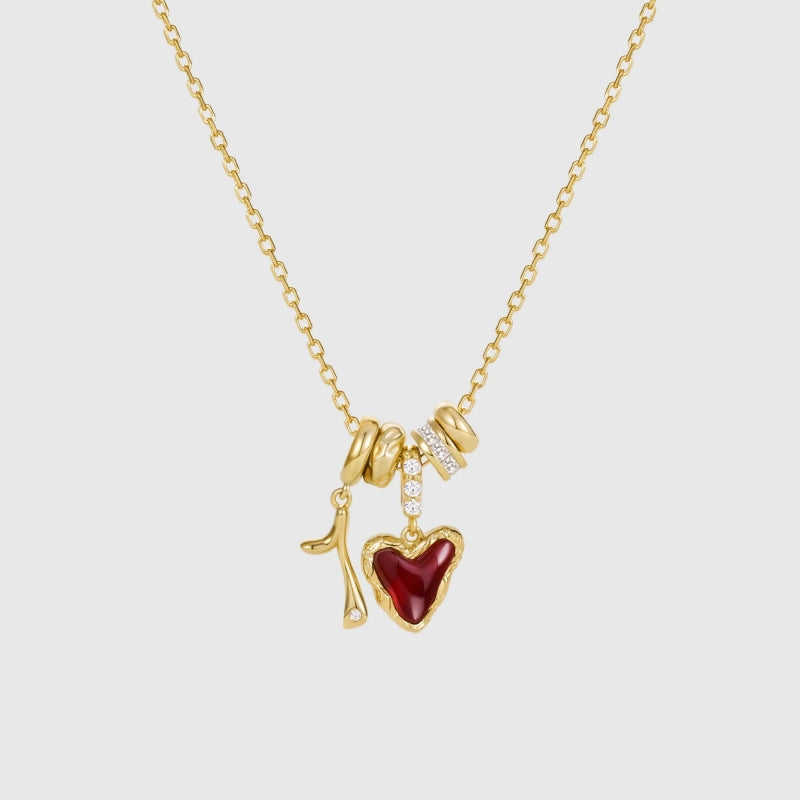 Geometric Pendant Layered Necklace [LL1XMKA2]