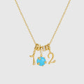 Geometric Pendant Layered Necklace [676PI5OW]