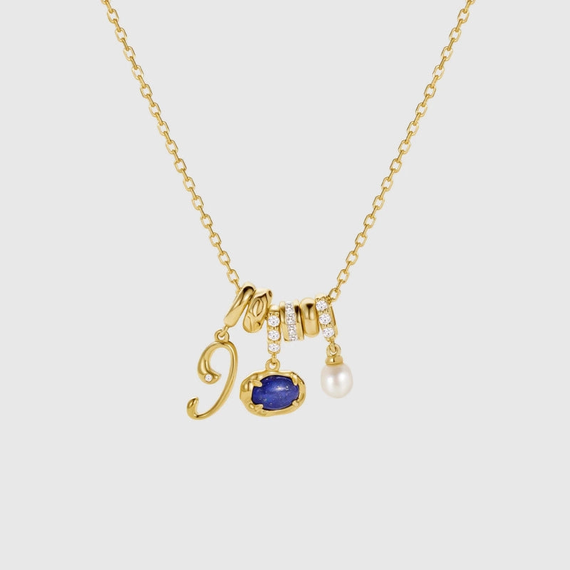 Geometric Pendant Layered Necklace [9X9VJ6B9]
