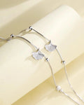 Ginkgo Leaf Charm Anklet [5PPQZAO2]