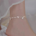 Ginkgo Leaf Charm Anklet [488SXKT1]