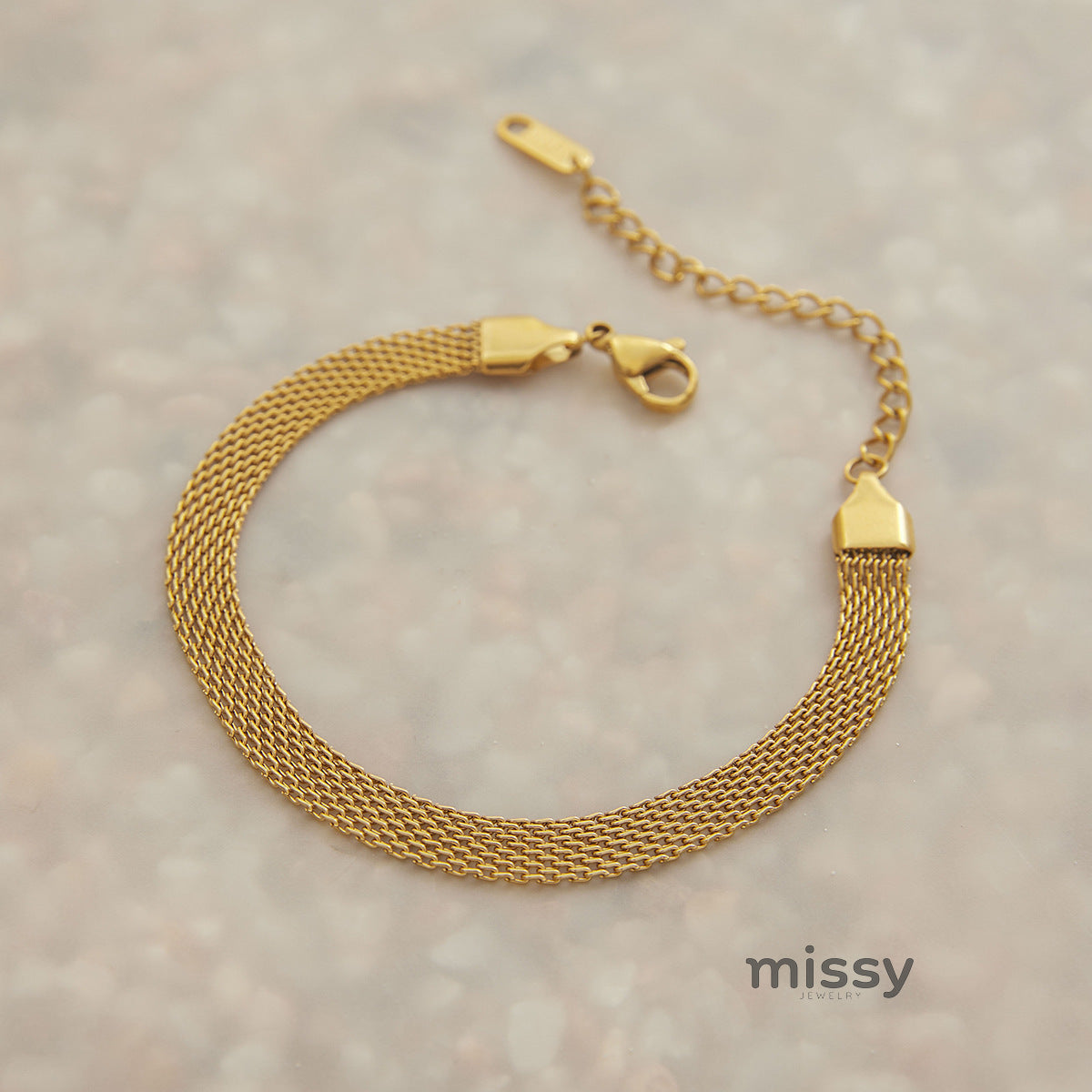 Giorgia Stainless Steel Screw Cuff Bracelet [3UNH861T]