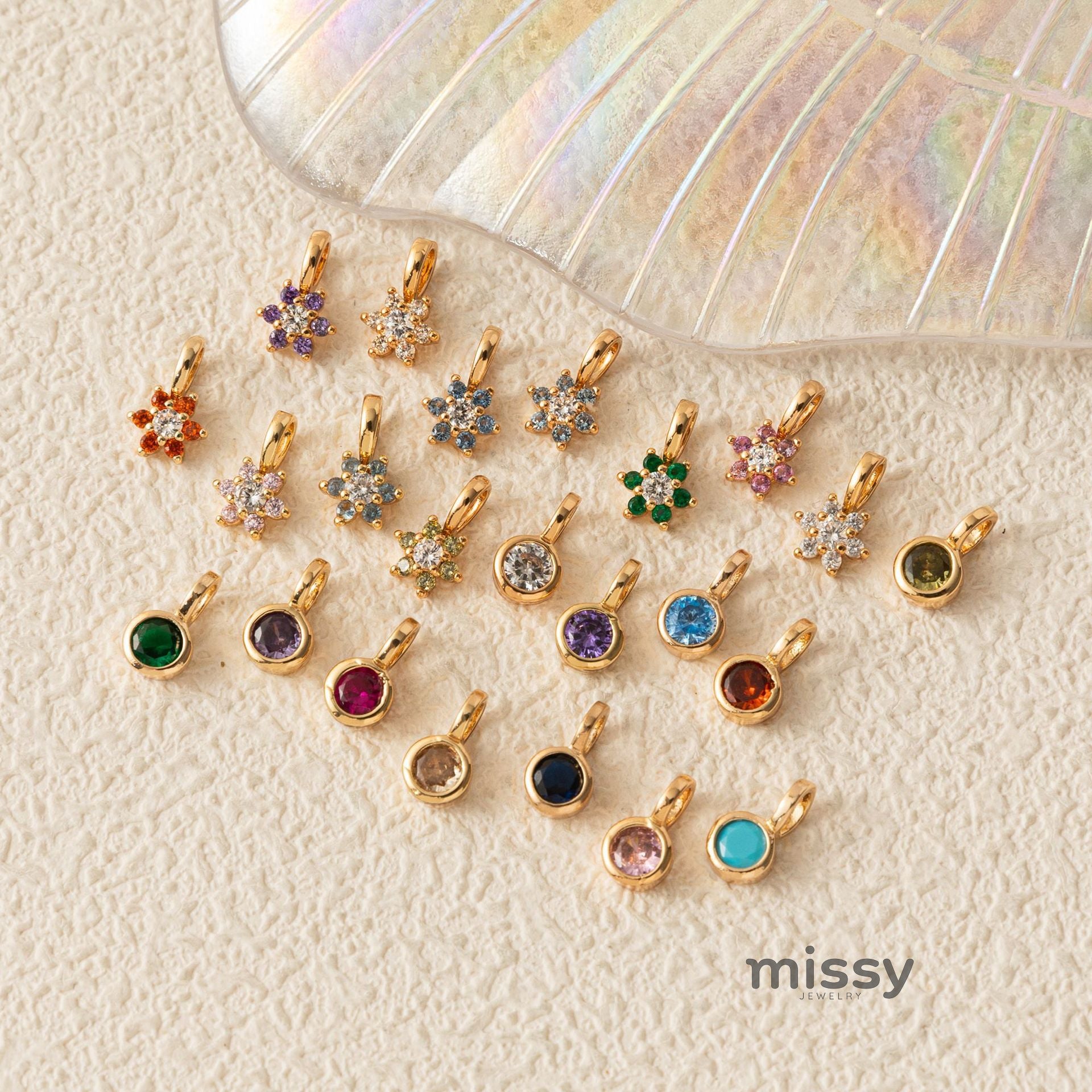 Gisselle Dainty Birthstone Necklace [EHK5REJJ]