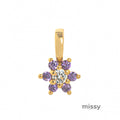 Gisselle Dainty Birthstone Necklace [M1PIE25S]