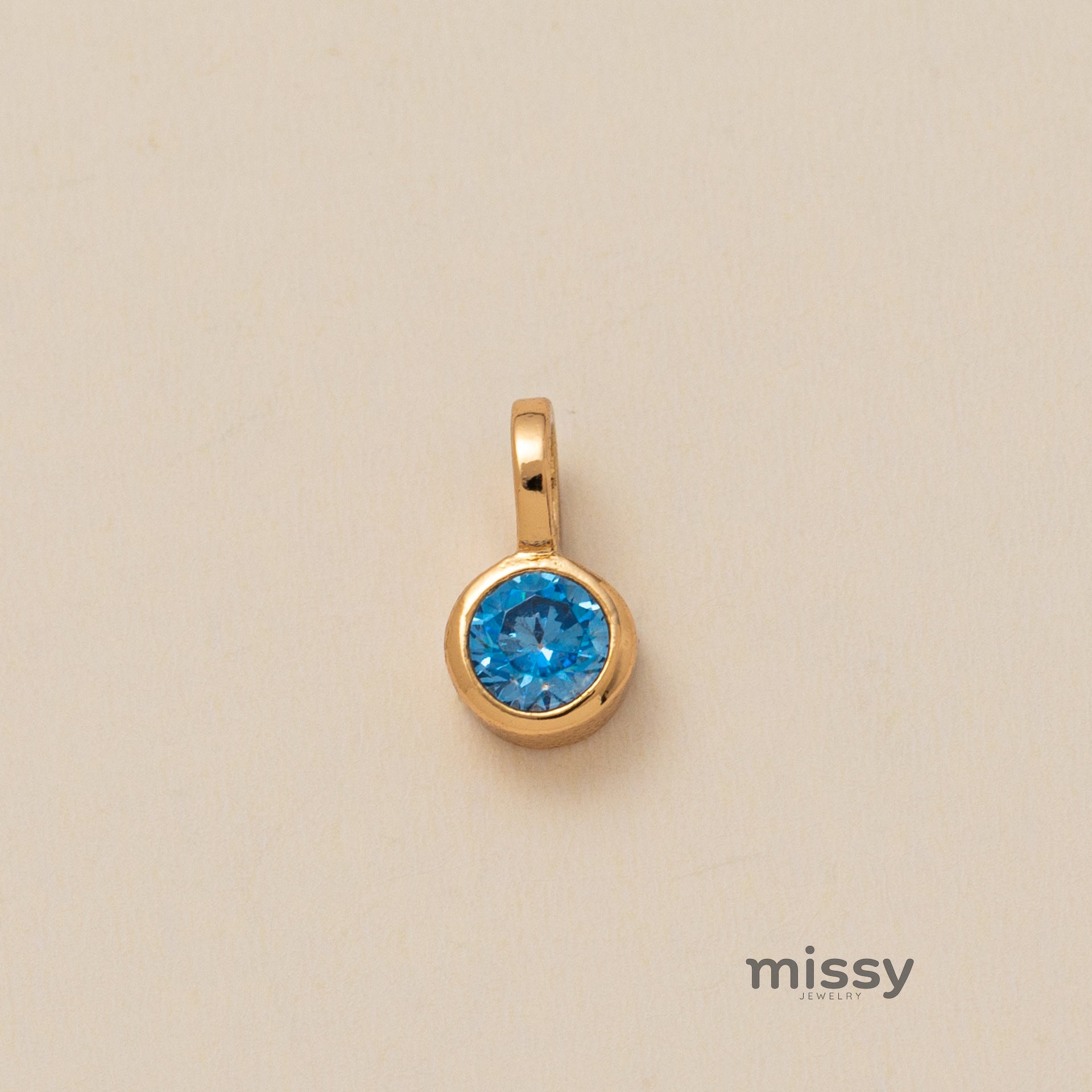 Gisselle Dainty Birthstone Necklace [OOKH6B53]
