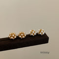 Giulietta Pearl Flower Earrings [0WBJMXY3]