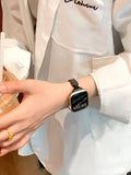 Glitter Metal Watch Strap [M0KVC2MS]
