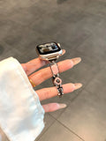 Glitter Metal Watch Strap [UNPH0KXB]