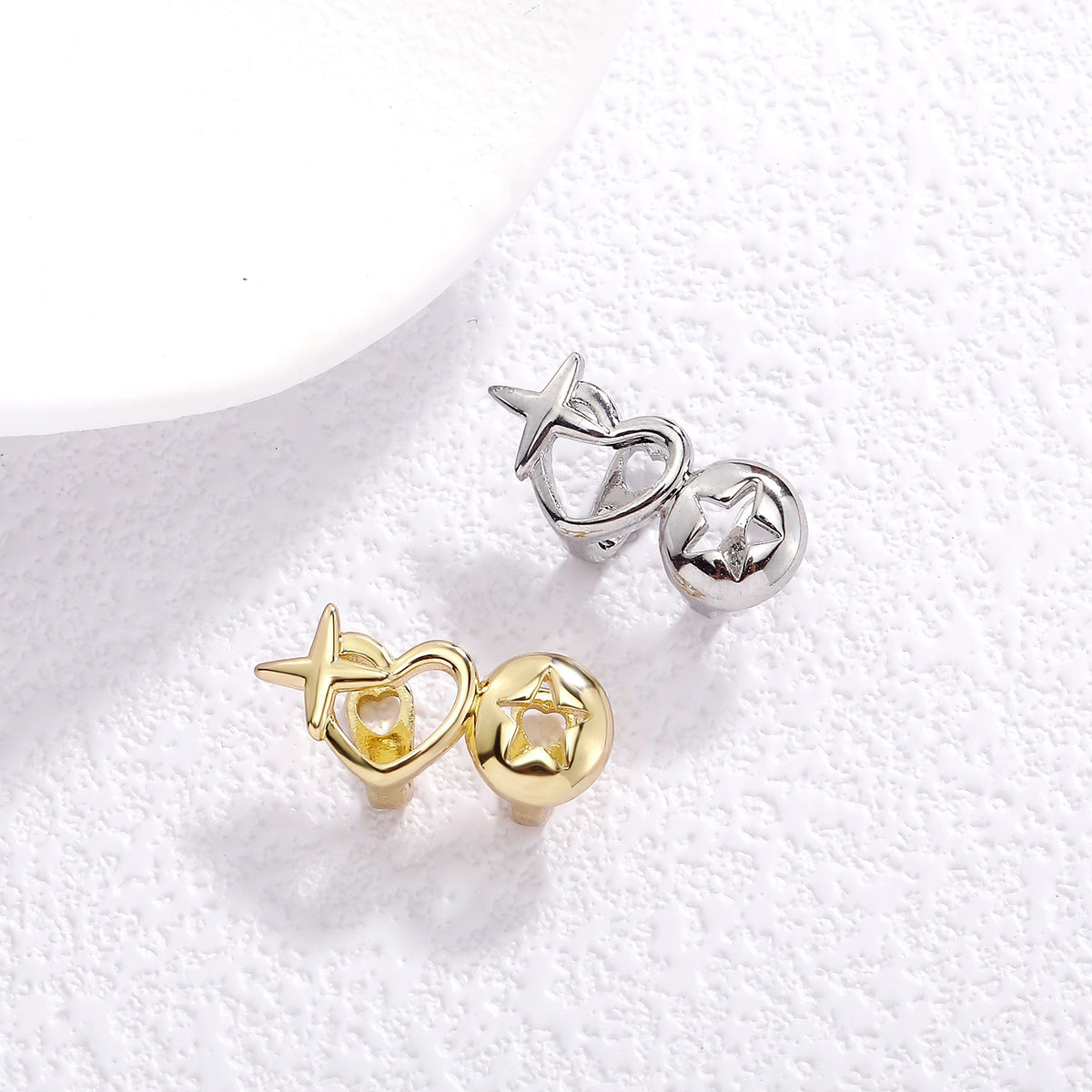 Glossy Electroplated Teeth Grillz [QY8BOB6L]