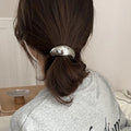 Glossy Metal Ponytail Cuff Hair Tie [IAA8BRUW]