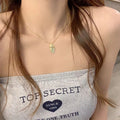 Gold Portrait Pendant Necklace [NFGVIJO1]