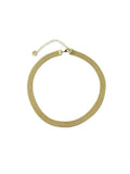Gold Tone Chunky Chain Choker [C3W20J6N]