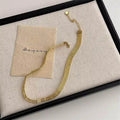 Gold Tone Chunky Chain Choker [S46VSCYC]