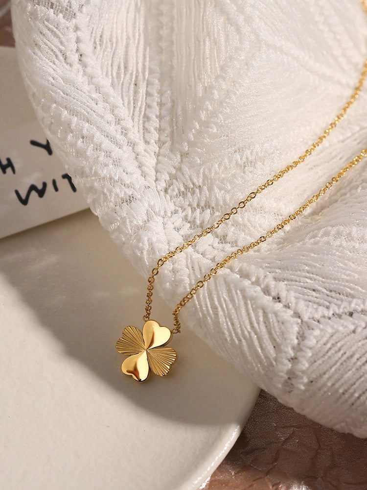 Gold Tone Minimalist Ring [LBU37RJJ]