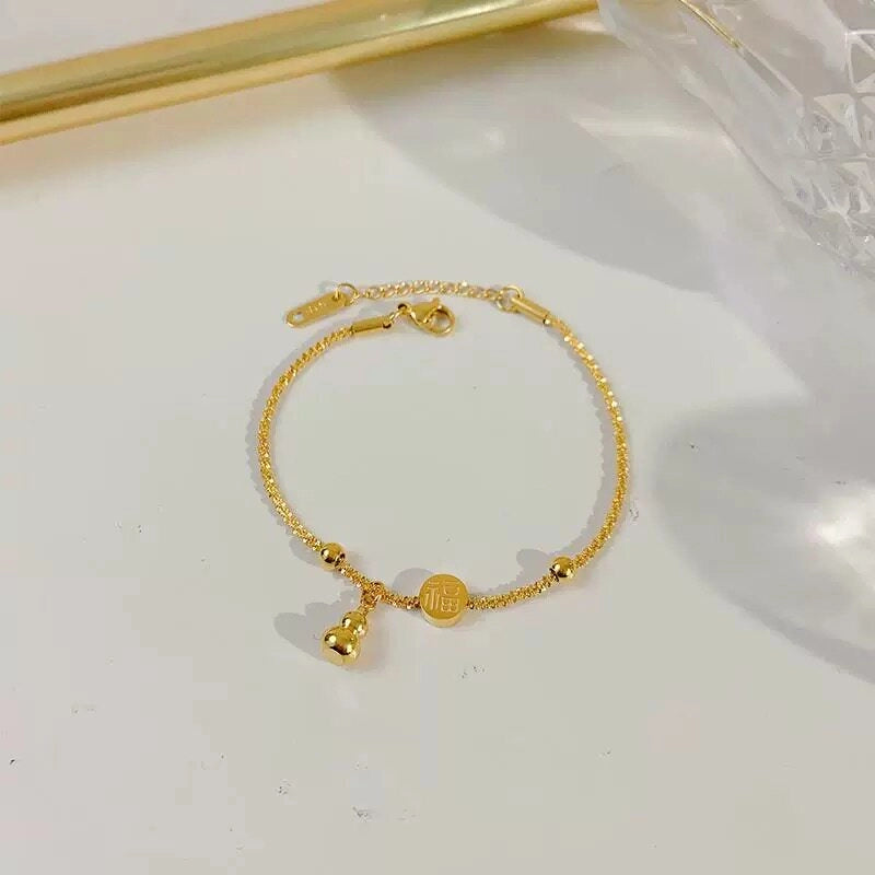 Gourd Pendant Anklet [797Y6STZ]
