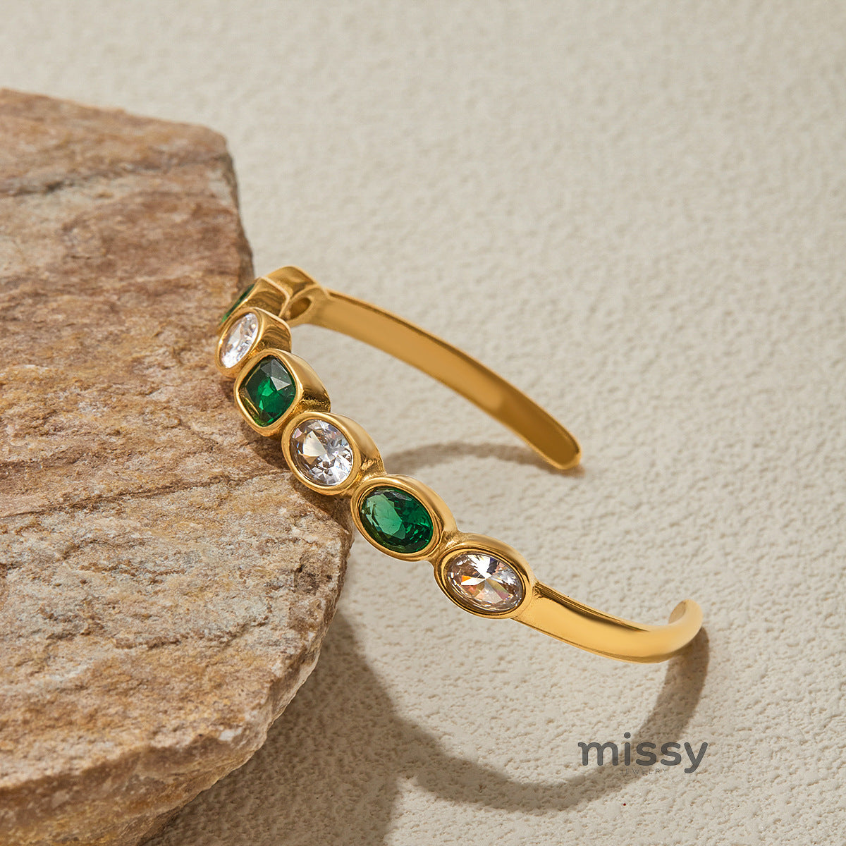 Gracelyn Zircon Chain Bracelet [HRAWELP9]