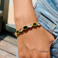 Gracelyn Zircon Chain Bracelet [JJWXC3WC]