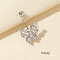 Graciela Dainty Heart Navel Ring [WLVWECOW]