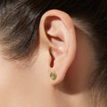 Green Aventurine Natural Stone Necklace [TVMR1F9J]