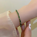 Green Stone Beaded Bracelet [RXNLGASO]