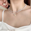 Griselda Layered Pearl Choker [1Y03EC2C]
