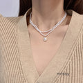 Griselda Layered Pearl Choker [WOT8RIRB]