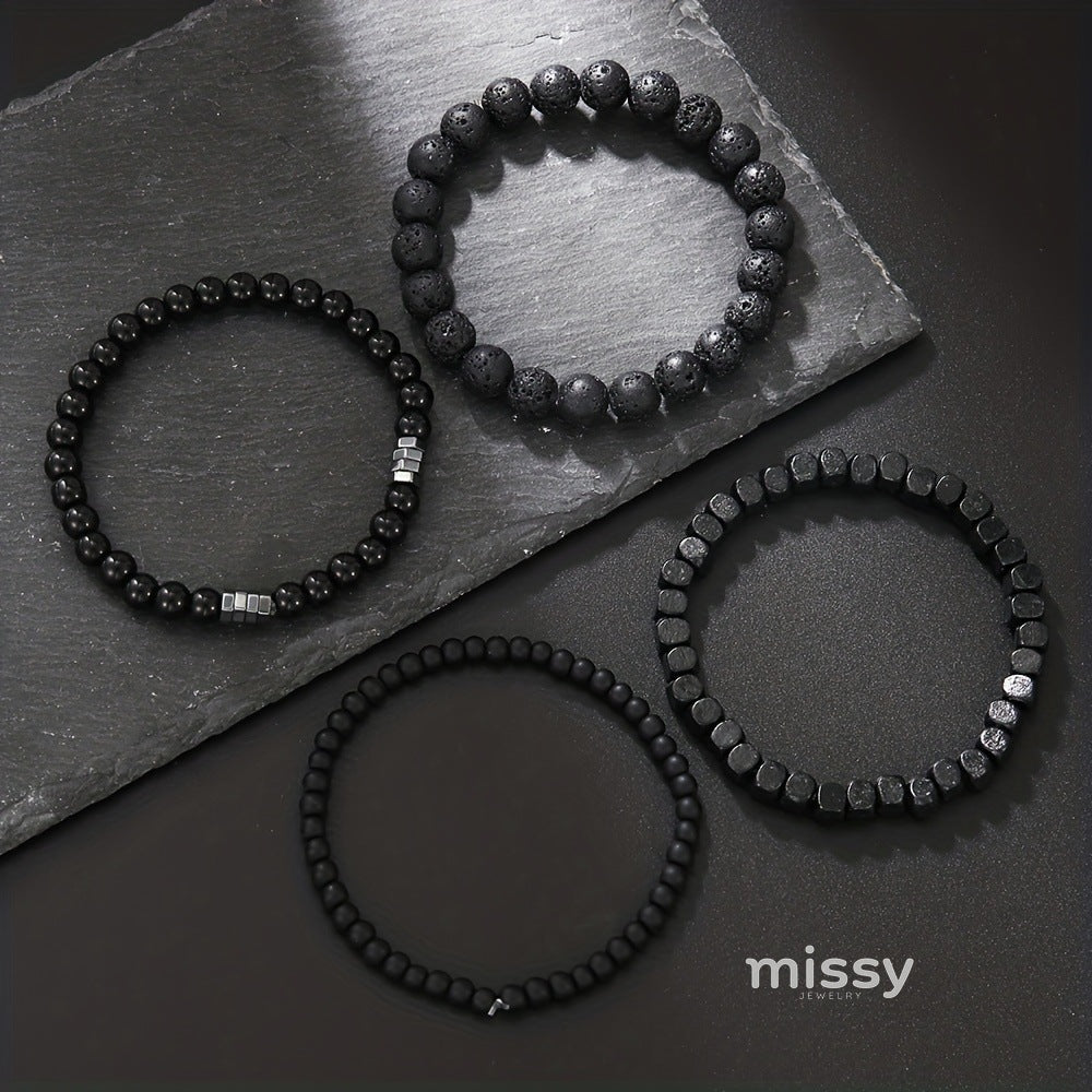 Gwenevere Stackable Volcanic Bracelets [ZAIYXZD6]