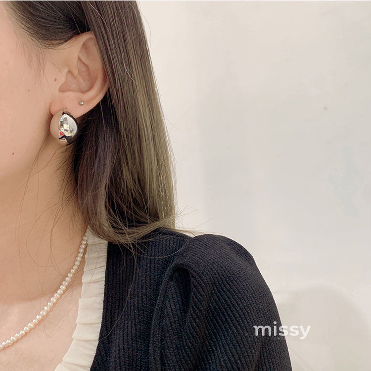Hadasa Irregular Sphere Earrings [H3V2FCAQ]