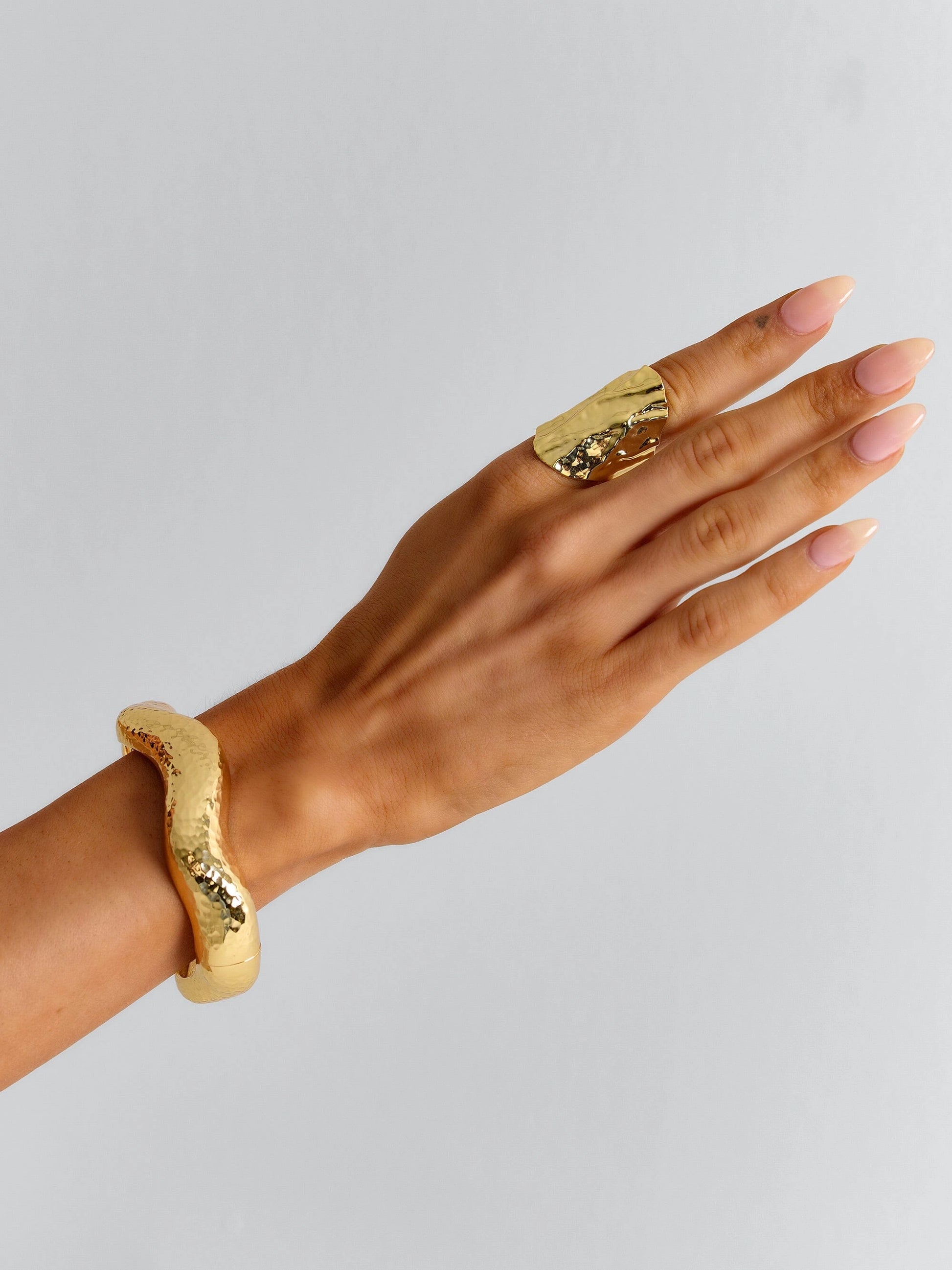 Missy Jewelry Haivyn Sculptural Organic Bangle