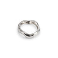 Missy Jewelry Haivyn Sculptural Organic Bangle - Silver
