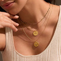 Hamsa Hand and Heart Pendant Necklace [UBM55D56]