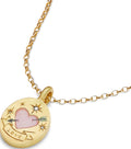 Hand-Painted Floral Pendant Necklace [8BVD6ITI]