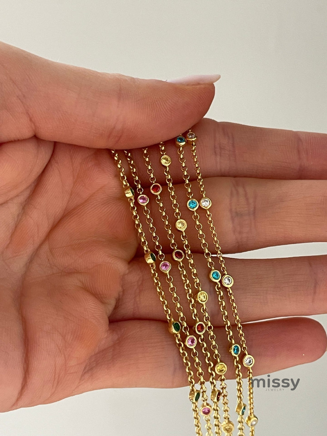 Hasset Delicate Birthstone Bracelet [BSXHJ1FR]