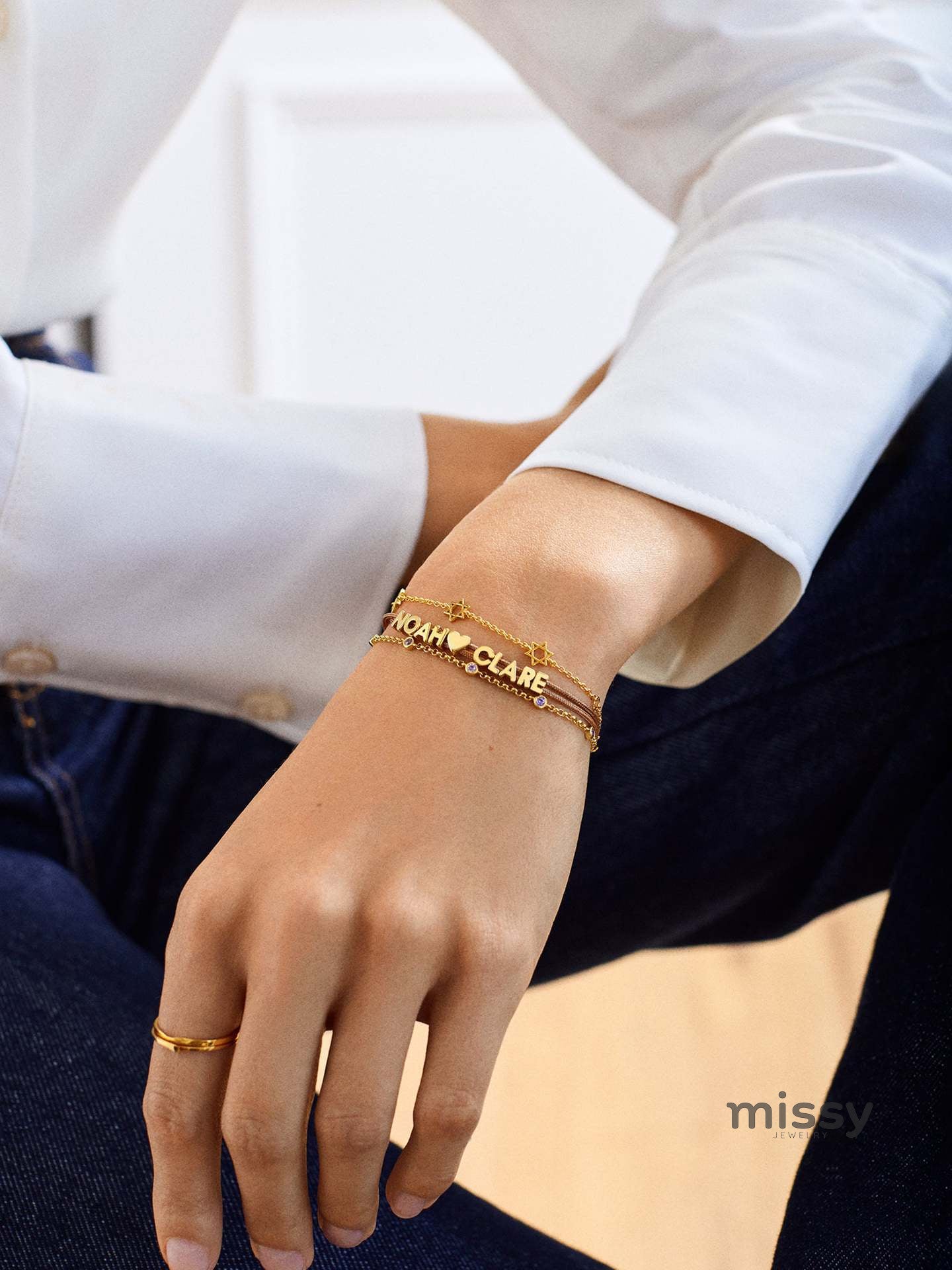 Hasset Delicate Birthstone Bracelet [YBTQ5ANW]