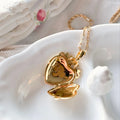 Heart and Oval Locket Necklaces [RY6G5XZ1]